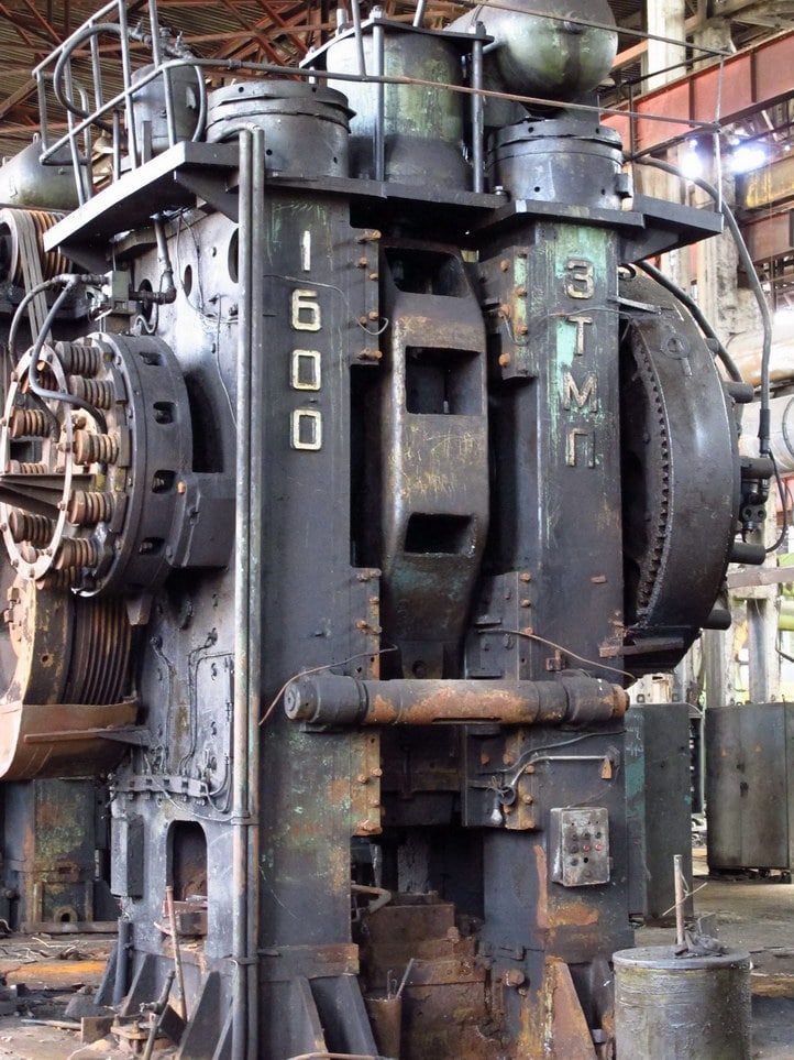 Hot forging press Voronezh K8542 1600 ton