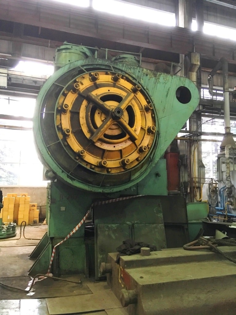 Hot forging press Voronezh KB8542 1600 ton