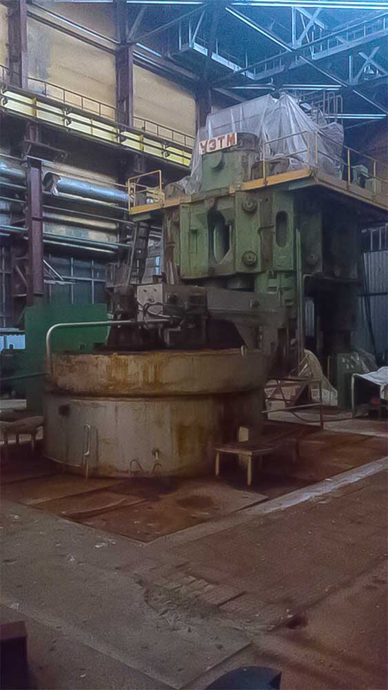 Hydraulic forging press Uralmash 30000 ton